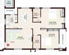 Technopolis Solitaire Raghavendra - Floor plan