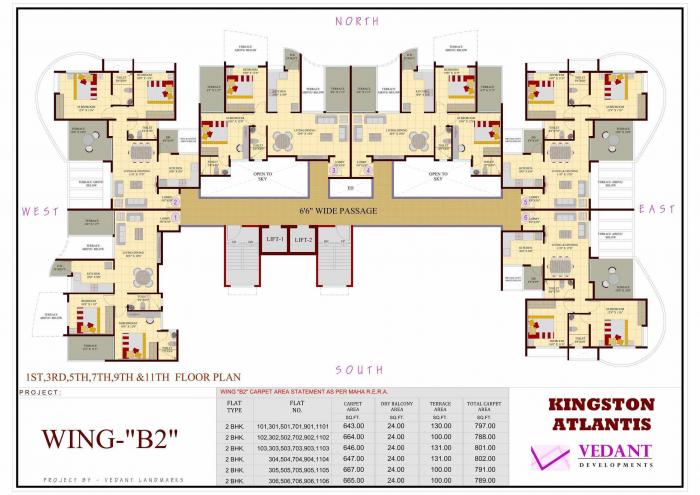 Vedant Kingston Atlantis - Site Plan