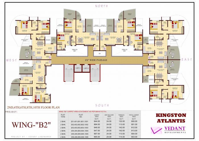 Vedant Kingston Atlantis - Site Plan