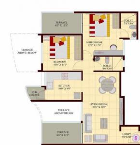 Vedant Kingston Atlantis - Floor plan