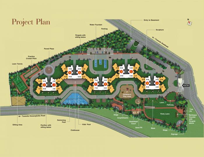 Kumar Princetown - Master Plan