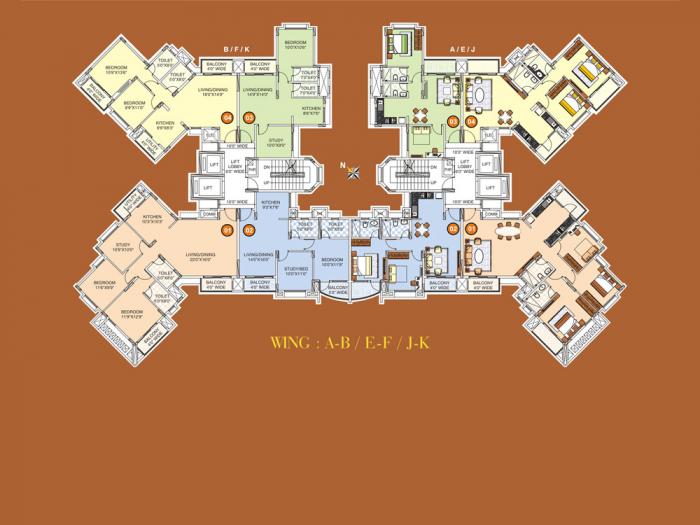 Kumar Princetown - Site Plan