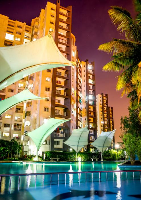 Kumar Princetown - Out Door Swimming Pool