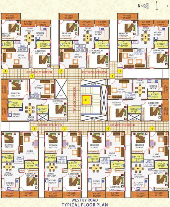 Srivari Brindavan - Master Plan