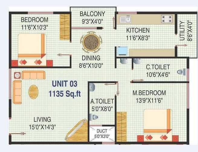 MR Classic - Floor Plan