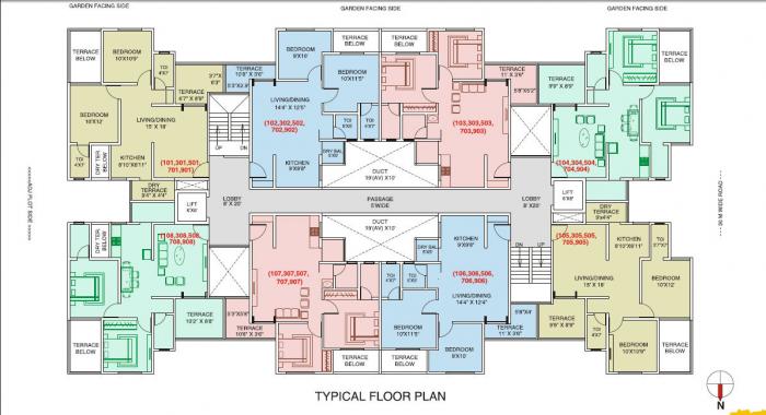 Tejas Pooja Poorva Shrushti - Site Plan