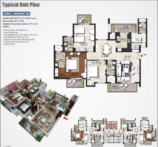Assotech Breeze - Floor Plan