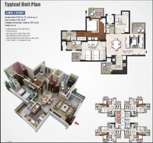 Assotech Breeze - Floor plan