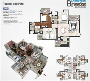 Assotech Breeze - Floor plan