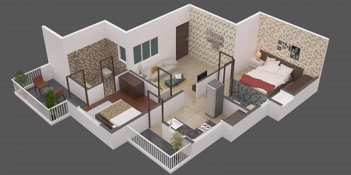 Vasant Niwara Kolhapur - Floor Plan
