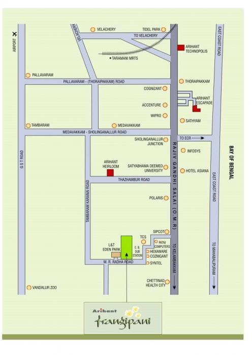 Arihant Frangipani - Locality