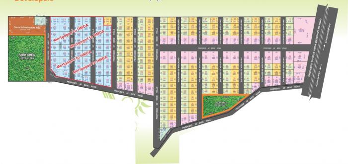 CSR Golden Enclave - Master Plan