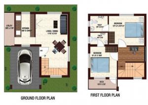 Nu Tech Gardenia Plots - Floor plan
