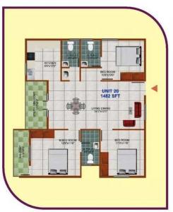 Prabhavathi Comforts - Floor plan