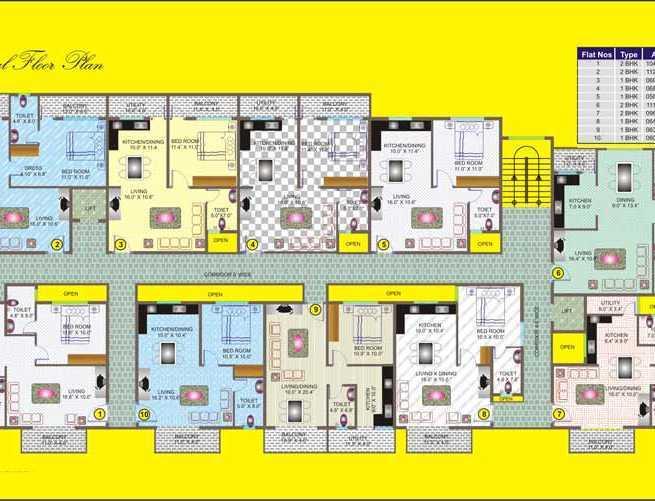 MDVR Anand Krishna Residency - Master Plan