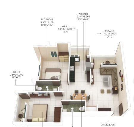 Leverage Aster - Floor Plan