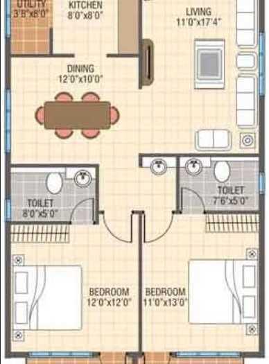 Adithya Elixir - Floor Plan