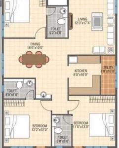 Adithya Elixir - Floor plan