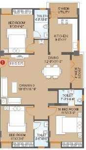 Saroj Aquila - Floor Plan