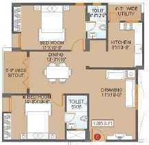 Saroj Aquila - Floor plan