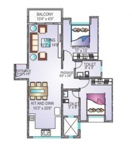 Parkons Navkar Feel - Floor plan