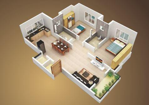 Parkons Navkar Feel - Floor Plan