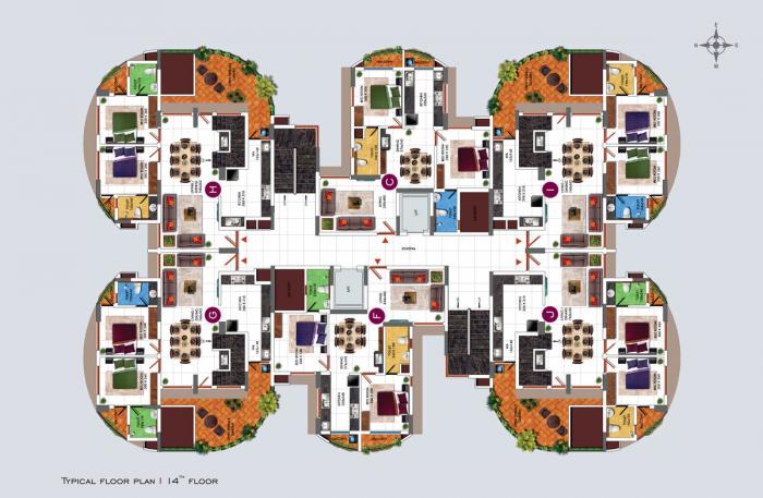 DD Tower One - Site Plan