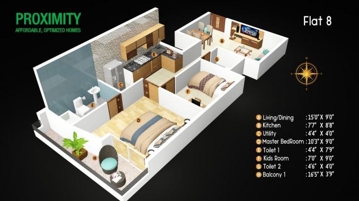Preeti Proximity - Floor Plan