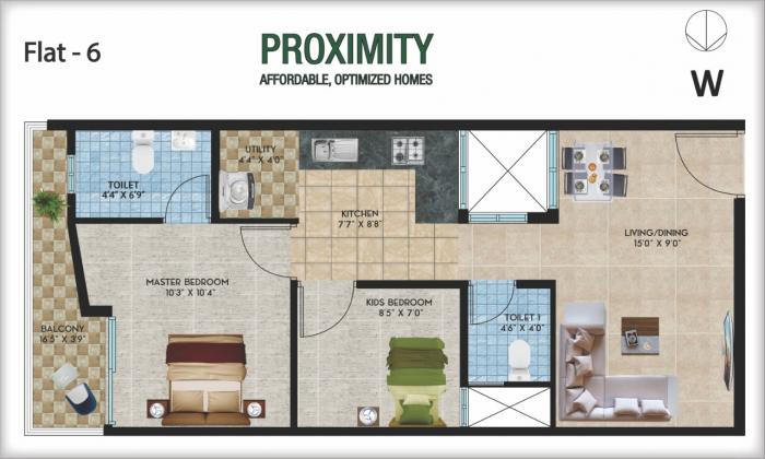 Preeti Proximity - Floor Plan