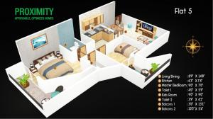 Preeti Proximity - Floor plan