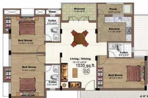 Elegant Pelican Nest - Floor plan
