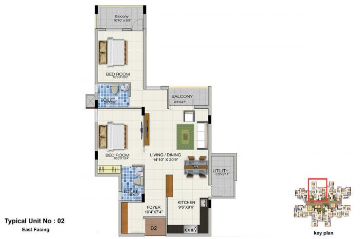 GRC Brundavan - Floor Plan