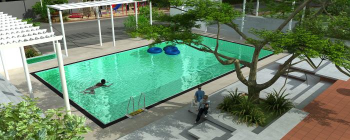 GRC Brundavan - Out Door Swimming Pool