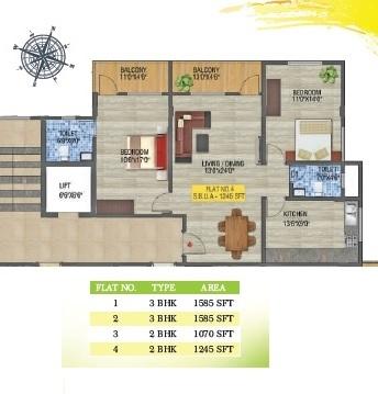 Hi Point Elite - Floor Plan