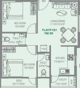 Oyester Laurels - Floor plan