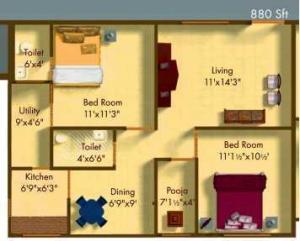 Unicode Estates - Floor plan