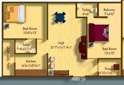 Unicode Estates - Floor Plan