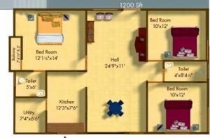 Unicode Estates - Floor plan