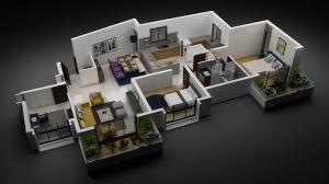 Maya Indradhanush - Floor plan