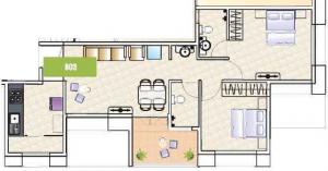 Sai Nakshatra Shri Kalpvruksha - Floor plan