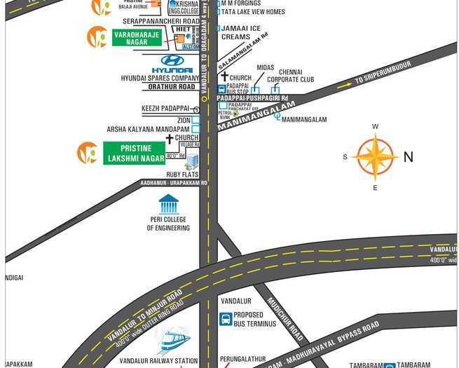 Pristine Varadharaje Nagar - Locality