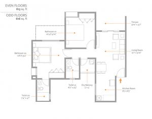 Primary Pranam - Floor plan