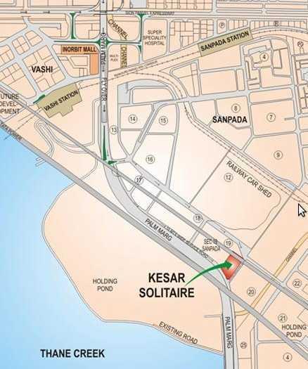 Kesar Solitaire - Locality