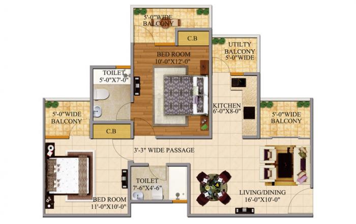 Bulland Elevates - Floor Plan