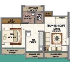 Shree Savali - Floor plan
