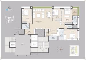 Blu Sparsh - Floor plan