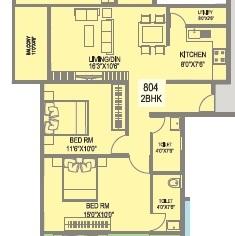 Viijcon Cellandine - Floor Plan
