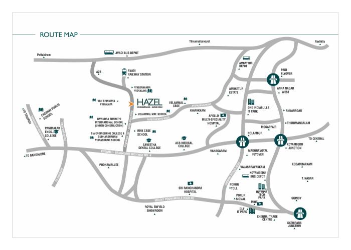 Hazel Appartment - Locality