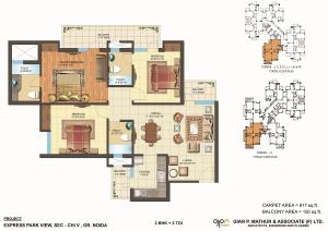 Nimbus Express Park View II - Floor plan