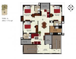 Beacon Orbit - Floor plan